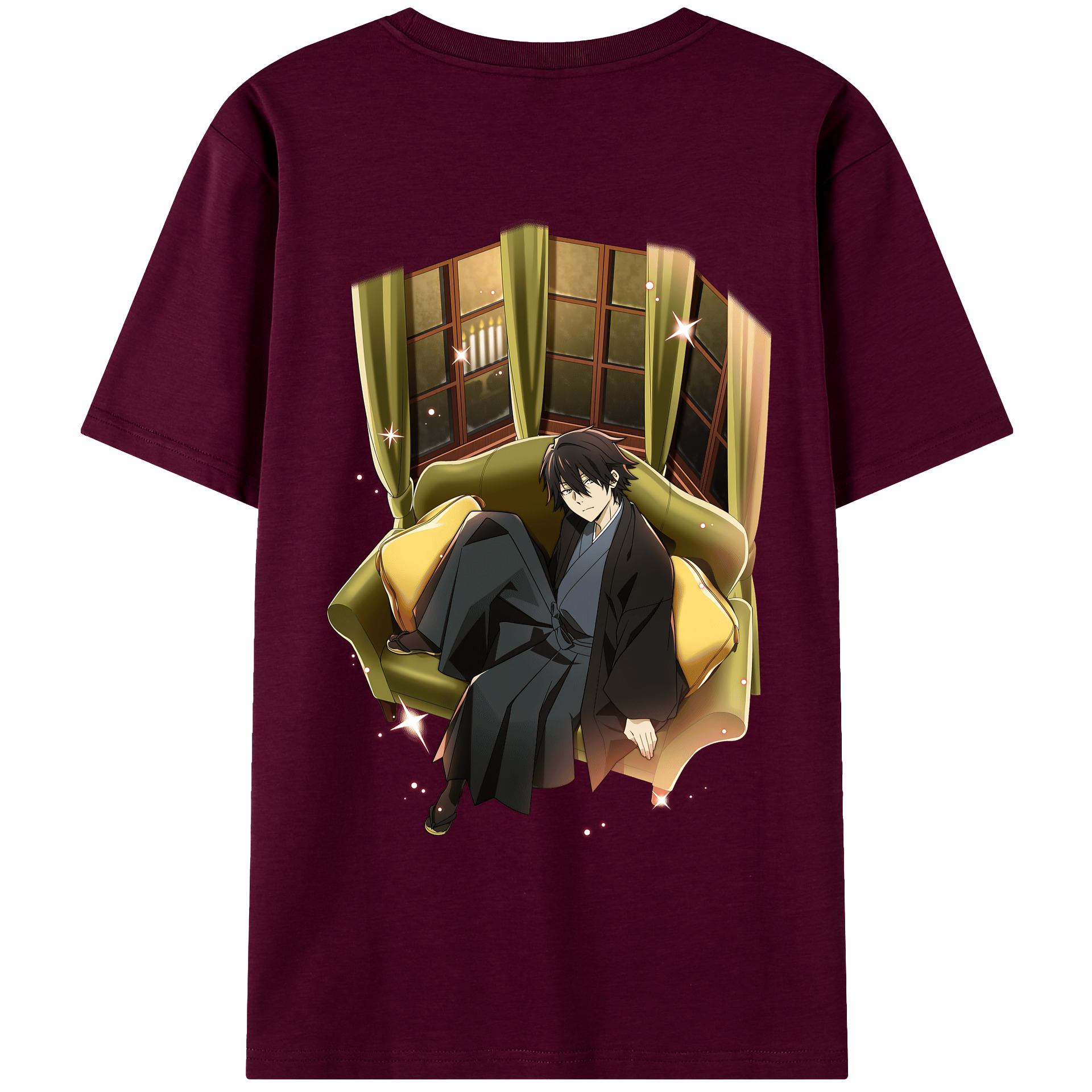 （画像用） 文豪ストレイドッグス Bungo Stray Dogs レディース半袖Tシャツ(バックプリント)